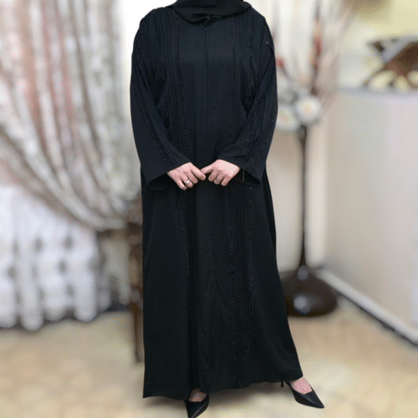 ⁦عباية ندى مطرزة⁩ - الصورة ⁦4⁩